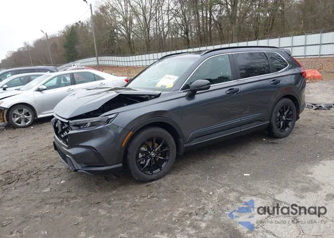 2023 Honda Cr-V Hybrid Sport из США, поврежденный, VIN 2HKRS5H51PH703313